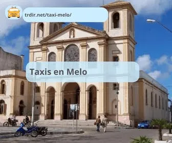 Imagen destacada del artículo taxis en Melo